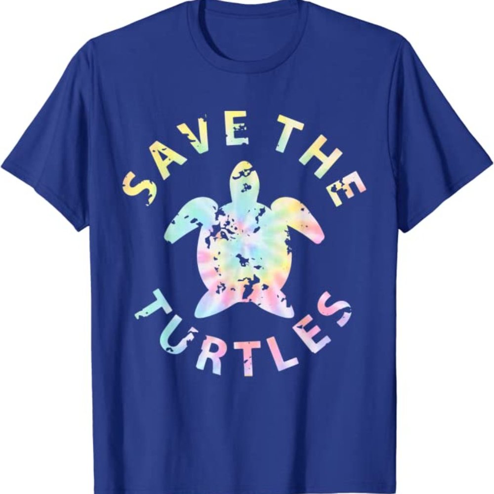 Girls SZ YL Save The Turtles T-shirt